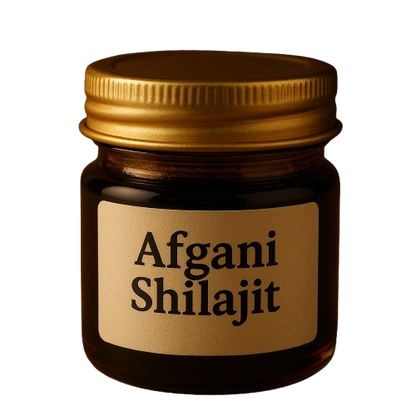 Pure Afgani Shilajit Resin (20g) | 100% Wild-Harvested | Lab-Tested by India