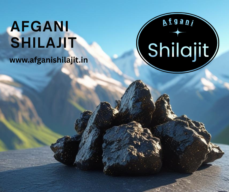 Pure Afgani Shilajit Resin (50g) | 100% Wild-Harvested | Lab-Tested by India