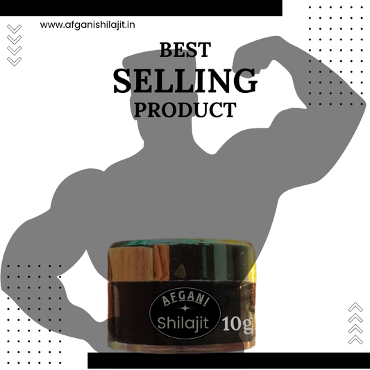 Pure Afgani Shilajit Resin (10g) | 100% Wild-Harvested | Lab-Tested by India